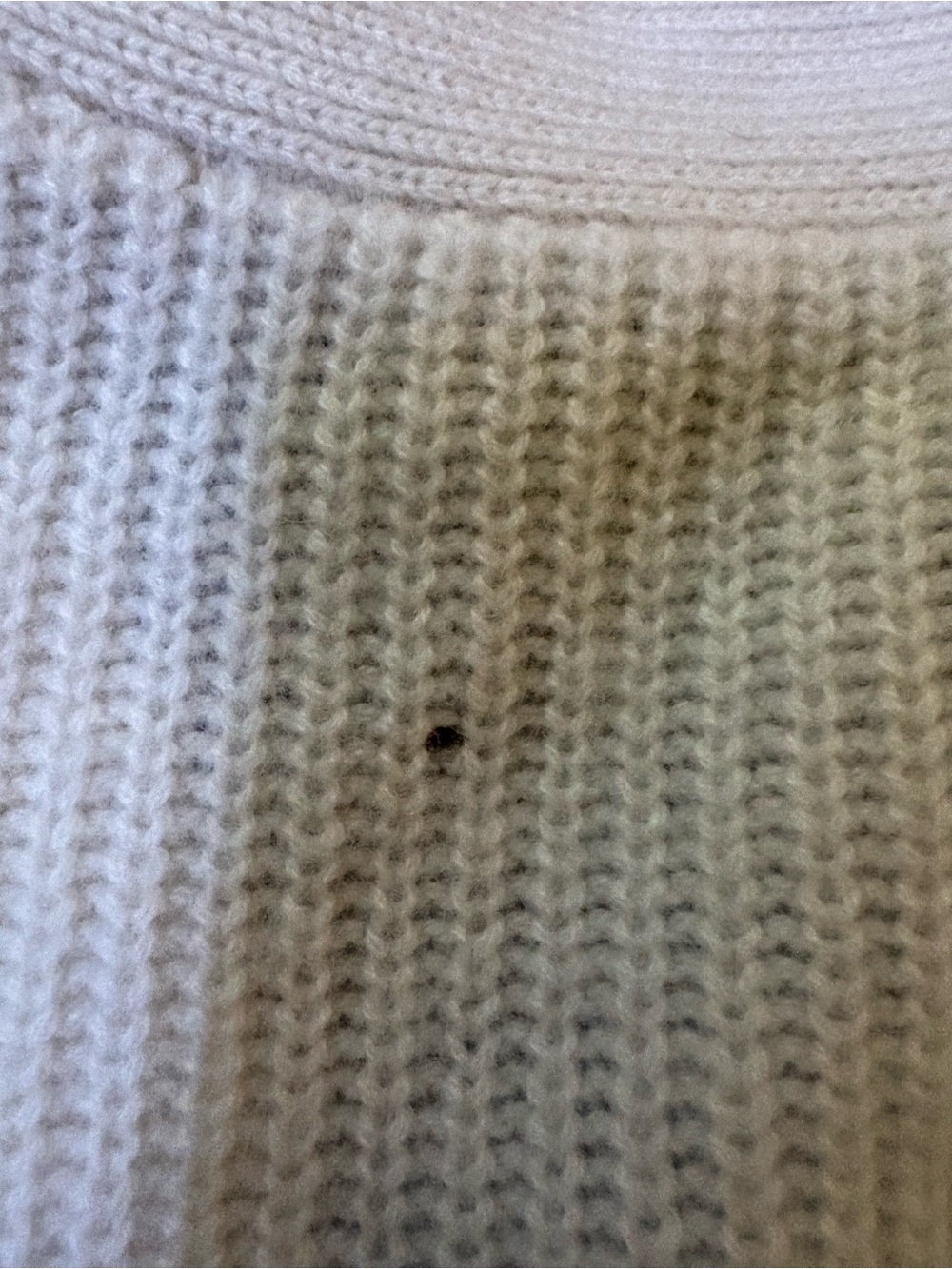 Jenni Kayne Cream Ribbed Button-Front Cardigan - Picture 6 of 6